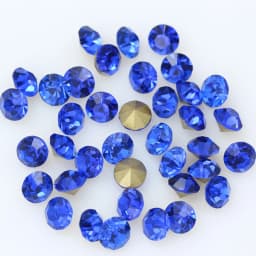 1440P SS2/3/4/5/6/8 Round Facet Cone Cz Crystal 36Color Pointed Back Diamond For 3D Nail Arts Wedding Dress Repair Jewelry Beads