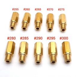 Pack of 10 Pieces Main Jet For Keihin FCR OKO KOSO PE PWK Carburetor Hexagon Motorcycle Main Injector Nozzle