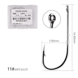 50/20pcs Barbed Fishing Hooks Sea Worm Carp Single Circle Hook Set Fly Fishing Accessories Tackle Carbon Steel Fishhook