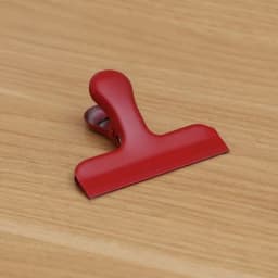 Fromthenon Vintage Binder Clip Metal Planner Clips Pink Red Gold Color Clamp Office Decorative Supplies School Stationery