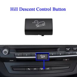 For BMW X5 X6 E70 E71 E72 Dashboard Fan Volume Radar Button AC Vent Grille Rear Trunk Switch Start Stop Key Cover Replacement