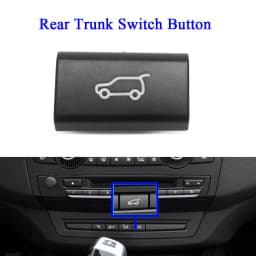 For BMW X5 X6 E70 E71 E72 Dashboard Fan Volume Radar Button AC Vent Grille Rear Trunk Switch Start Stop Key Cover Replacement