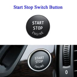 For BMW X5 X6 E70 E71 E72 Dashboard Fan Volume Radar Button AC Vent Grille Rear Trunk Switch Start Stop Key Cover Replacement