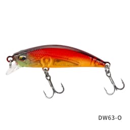 TSURINOYA Sinking Minnow Mini Hard Lure DW63 50S 50mm 5g Artificial Fishing Lure Wobblers Crankbait Trout Bait