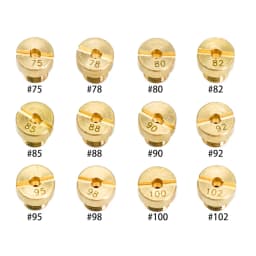 Alconstar- 10/12pcs 5MM Thread For DELLORTO SHA Carburetor Main/Idle Jet PHBG AD/DS Racing Main Injector Nozzle Pilot Jet