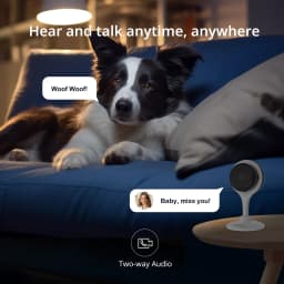 BoyKeep Surveillance Camera 3MP 5/2.4GHz WiFi Indoor Home Security Mini IP Smart Family CCTV Pet Camera Video Monitor 24/7 K10