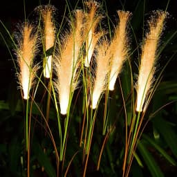 LED Solar Garden Reed Lamp Outdoor Waterproof Lawn Light Yard Christmas Decoration Path Lighting Decor Solar Power Light