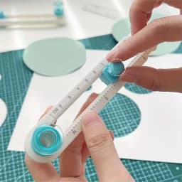 360° Adjustable Circle Cutter - Precision Scrapbooking Tool for Perfect Circular Paper Cuts - Ideal for Craft Enthusiasts,office