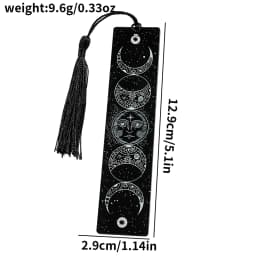 1pcs/2pcs Tree of Life Moon Tarot Element Patter Acrylic Bookmarks Student Learning Supplies Stationery Gifts Decor Gifts