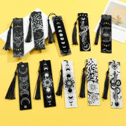 1pcs/2pcs Tree of Life Moon Tarot Element Patter Acrylic Bookmarks Student Learning Supplies Stationery Gifts Decor Gifts