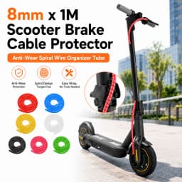 Scooter Brake Hidden Wire - 1.0m Motor Wire Protection Cable, Wire Organizer with Multiple Colors Optional