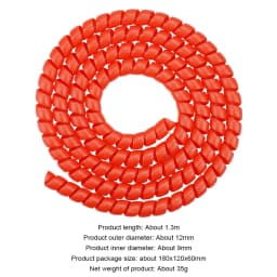 Scooter Brake Hidden Wire - 1.0m Motor Wire Protection Cable, Wire Organizer with Multiple Colors Optional