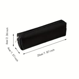1pc Simple Pencil Case, Portable Pencil Case - Suitable for Office, School, Youth, Girls, Boys, Men and Women!