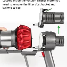 motor For Dyson V10 Handheld Wireless Vacuum Cleaner Accessories Motorhead Assembly Engine Shell Dust Cup Spare Parts
