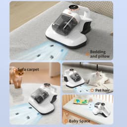 Intelligent Mite Remover Dual Cup Mite Remover Three-stage Mite Remover Bed Mounted Household Vacuum Cleaner
