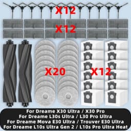 Compatible For Dreame Mova E30 Ultra / L10s Ultra Gen 2 / L10s Pro Ultra Heat / X30 Ultra Spare Parts Accessories Consumables
