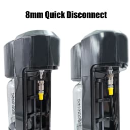 Carbon Dioxide Filling Adapter 8mm Male Quick Disconnect TR21-4 for Soda Water Machine Sparkling Water Maker External CO2 Tank