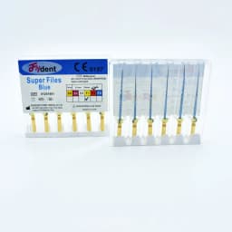 Dental Rotary Super Files Blue Files Rotary Files Niti Heat Activation Endodontic Files Use for Root Canal