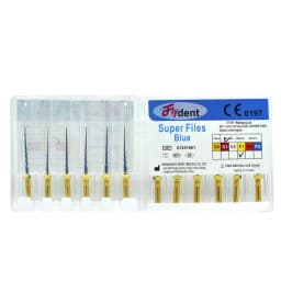 Dental Rotary Super Files Blue Files Rotary Files Niti Heat Activation Endodontic Files Use for Root Canal