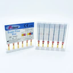 Dental Rotary Super Files Blue Files Rotary Files Niti Heat Activation Endodontic Files Use for Root Canal