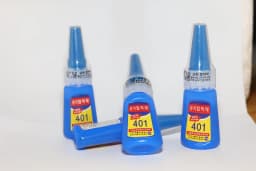 401 Glue Quick-drying Cyanoacrylate Instant Leather Rubber Wood Metal Glass Stronger Multi-Purpose Bonding Glue 20g/1pcs