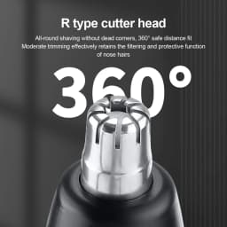 Electric Nose Hair Clipper Rechargeable Automatic Shaving Nose Trimmer Unisex Professional Washable Painless Nose Hair Trimmer