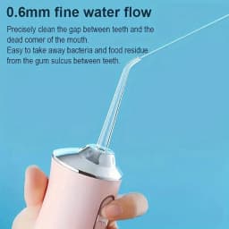 8 Pcs/Set Replaceable Oral Dental Nozzles for Oral Irrigator Dental Water Jet Water Pick Mouthwasher Flosser