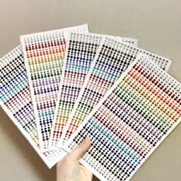 1sheet 900pcs Rainbow Face Glitter Gem Stickers Stick-On Facial Tattoo Eye Rhinestone Jewels 3/4/5mm Mix Wedding Party Make Up