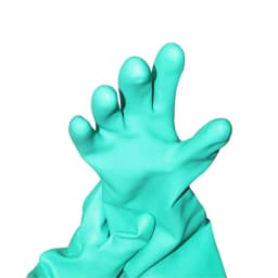 NMSAFETY Nitrile Solvent Gloves Oil Resistant Slip-Resistant Glove Chemical Household Cleaning Tools Waterproof Long Glove