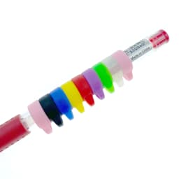 8mm Universal Anti-Lost Toothbrush Pen Necklace Lanyards Ring Portable Anti-Drop Silicone Ring Condenser Pencil Hearing Aid