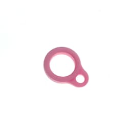 8mm Universal Anti-Lost Toothbrush Pen Necklace Lanyards Ring Portable Anti-Drop Silicone Ring Condenser Pencil Hearing Aid