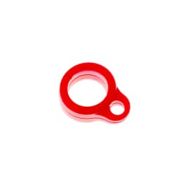 8mm Universal Anti-Lost Toothbrush Pen Necklace Lanyards Ring Portable Anti-Drop Silicone Ring Condenser Pencil Hearing Aid