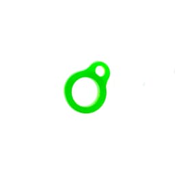 8mm Universal Anti-Lost Toothbrush Pen Necklace Lanyards Ring Portable Anti-Drop Silicone Ring Condenser Pencil Hearing Aid