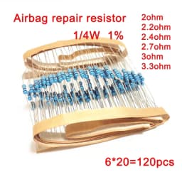 Wirewound Resistor 25W 8ohm 50W 6ohm LED Decoder Load Resistors for Car Fix LED Bulb Fast Flash Turn Signal Blink Error Code