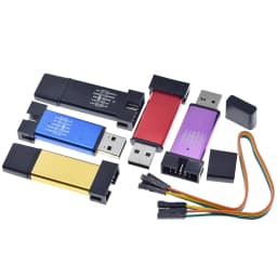 TZT 1/5PCS ST LINK Stlink ST-Link V2 Mini STM8 STM32 Simulator Download Programmer Programming With Cover A41 for arduino