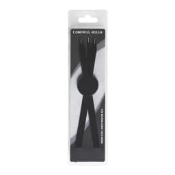 1pc Silver/Gold/Black Microblading Balance Compass Ruler Tattoo Positioning Ruler Eyebrow Design Golden Ratio Ruler Tattoo Tool
