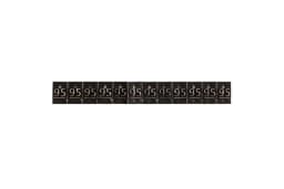 Aluminum Frame Jewelry Numeral Pricing Cube Sign Adjustable Number Price Tag Display Counter Stand Tag Label Set For Retail Shop
