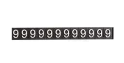 Aluminum Frame Jewelry Numeral Pricing Cube Sign Adjustable Number Price Tag Display Counter Stand Tag Label Set For Retail Shop