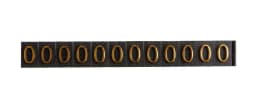 Aluminum Frame Jewelry Numeral Pricing Cube Sign Adjustable Number Price Tag Display Counter Stand Tag Label Set For Retail Shop
