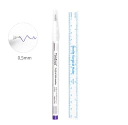 10Pcs Disposable Sterilized Package With Ruler Medical Surgery Permanent Makeup Body Tattoo Piercing Scribe Skin Marker Pen