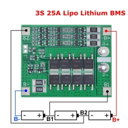 TZT 3S 4S 40A 60A Li-ion Lithium Battery Charger Protection Board 18650 BMS For Drill Motor 11.1V 12.6V/14.8V 16.8V With Balance