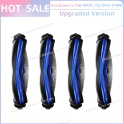 Fit For ECOVACS T50 PRO OMNI/T50 OMNI/T50 PRO OMNI GEN 2/T50 OMNI GEN 2 Parts Main Roller Side Brush Filter Mop Cloth Dust Bag