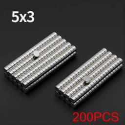 Powerful Neodymium Magnet N35 NdfeB Permanent Magnetic imanes Round Super Strong Fridge Magnets DIY 6x1 6x2 5x1 5x3 4x1.5 4x2