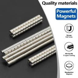 Powerful Neodymium Magnet N35 NdfeB Permanent Magnetic imanes Round Super Strong Fridge Magnets DIY 6x1 6x2 5x1 5x3 4x1.5 4x2
