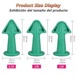 3pcs Multi-functional Silicone Sealant Nozzle Scraper Floor Caulking Tools Silicone Sealant Nozzles Kit Home Improvement Set A