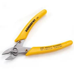 Bomurphy Wire Cutting Tool with Spring – Flush Cutters for Jewelry Making, Toy Models, Electronics, Craft Wire,