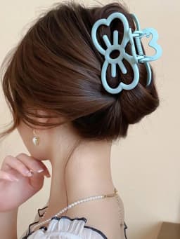 New Candy Color Cat Bow Hair Clip Plastic Claw Clip Fashion Crab Hair Clip For Girls Sweet Hair Claw Women Hair Accessories