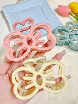 New Candy Color Cat Bow Hair Clip Plastic Claw Clip Fashion Crab Hair Clip For Girls Sweet Hair Claw Women Hair Accessories