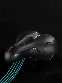 Women's Men's Dual Shock Absorbing Bike Seat, Comfortable Thickened Super Soft Mountain Bike Seat, Universal Bicycle Accessories