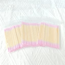 100/300/500/700/900Pcs Double Tip Headed Cotton Swabs ,For Tattooed Eyebrows Beauty Makeup Tools For Wiping, Nail Polish Wiping